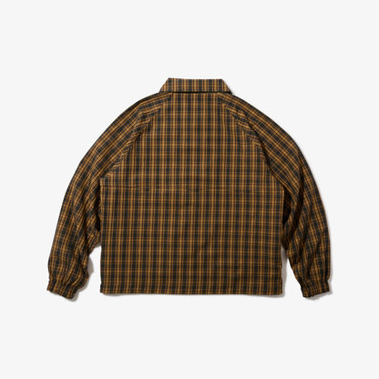 Utility Harrington Jacket (Olive & Plaid)