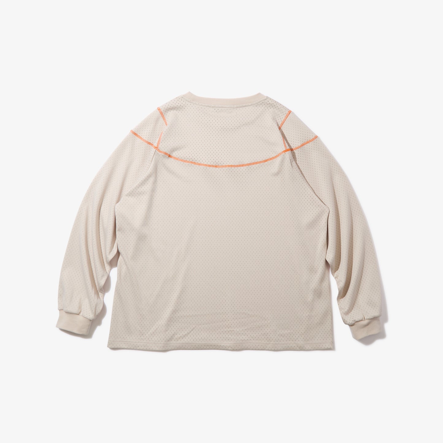 Stitched Mesh L/S Top (Sand)