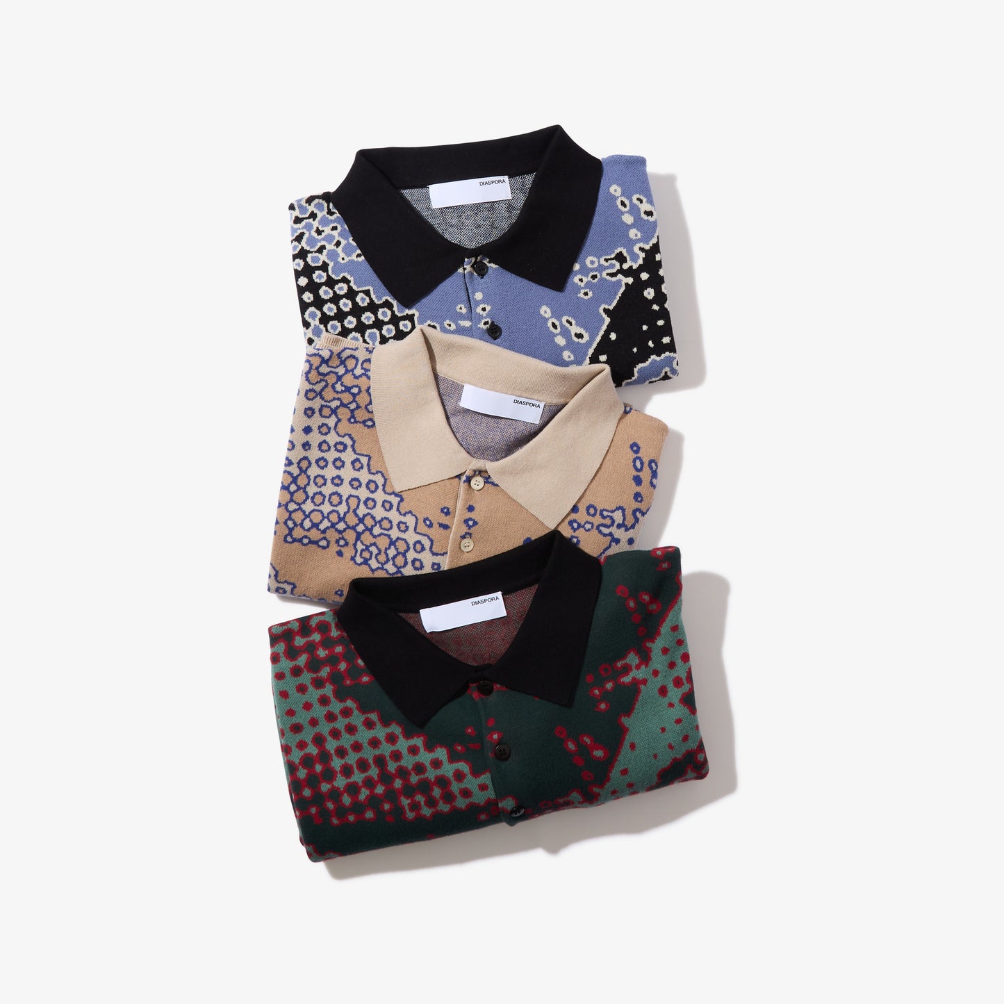 Brushed Terrain Knit Polo (Sand)