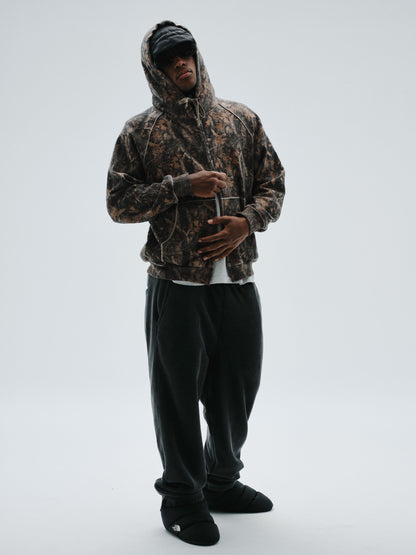 Dry Waffle Full Zip Hoodie (Realtree Camo)