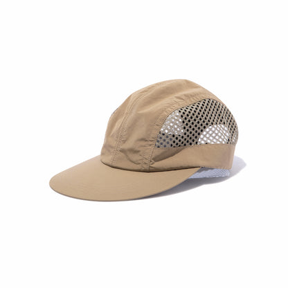 Side Mesh Long Bill Cap (Sand)