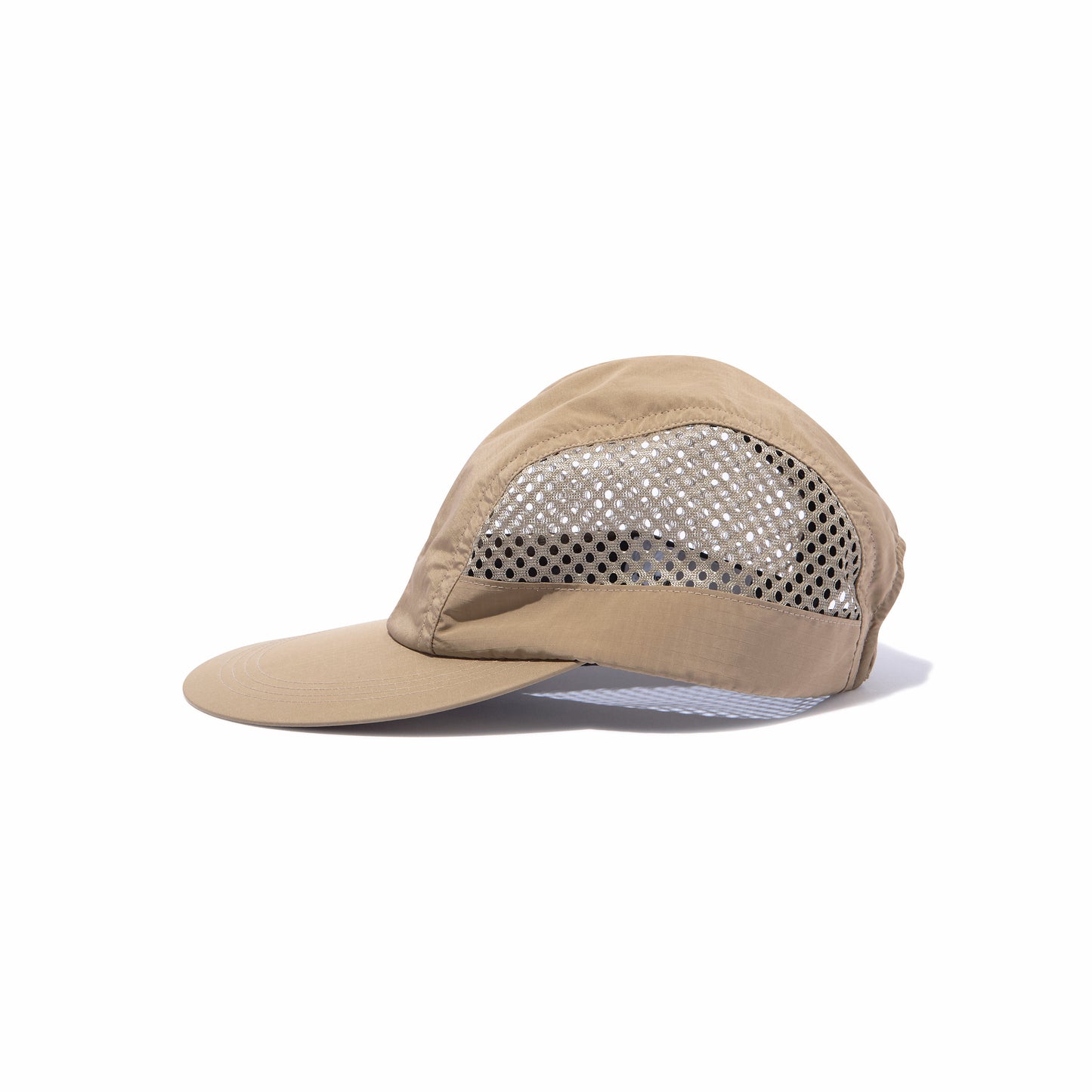 Side Mesh Long Bill Cap (Sand)