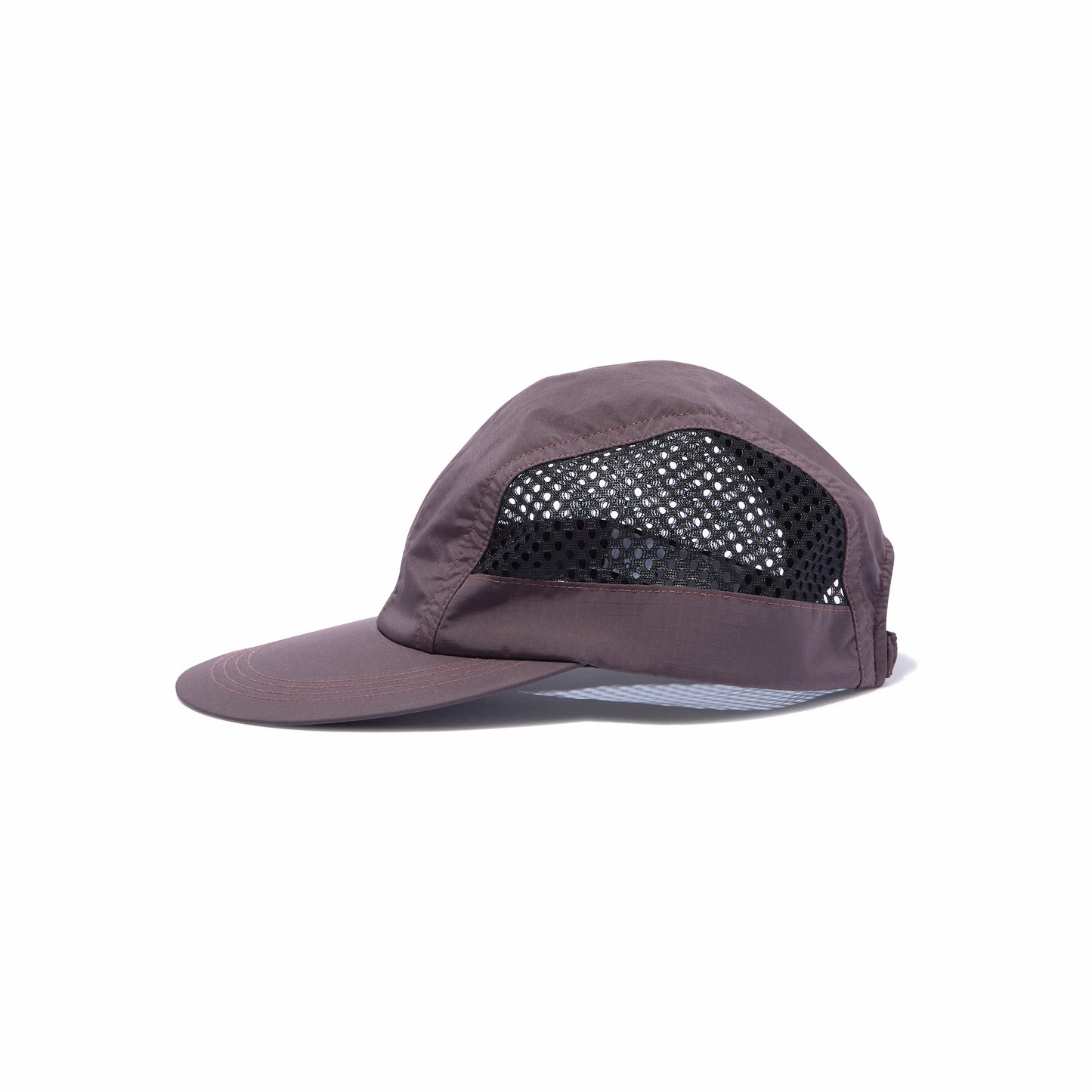 Side Mesh Long Bill Cap (Wine)