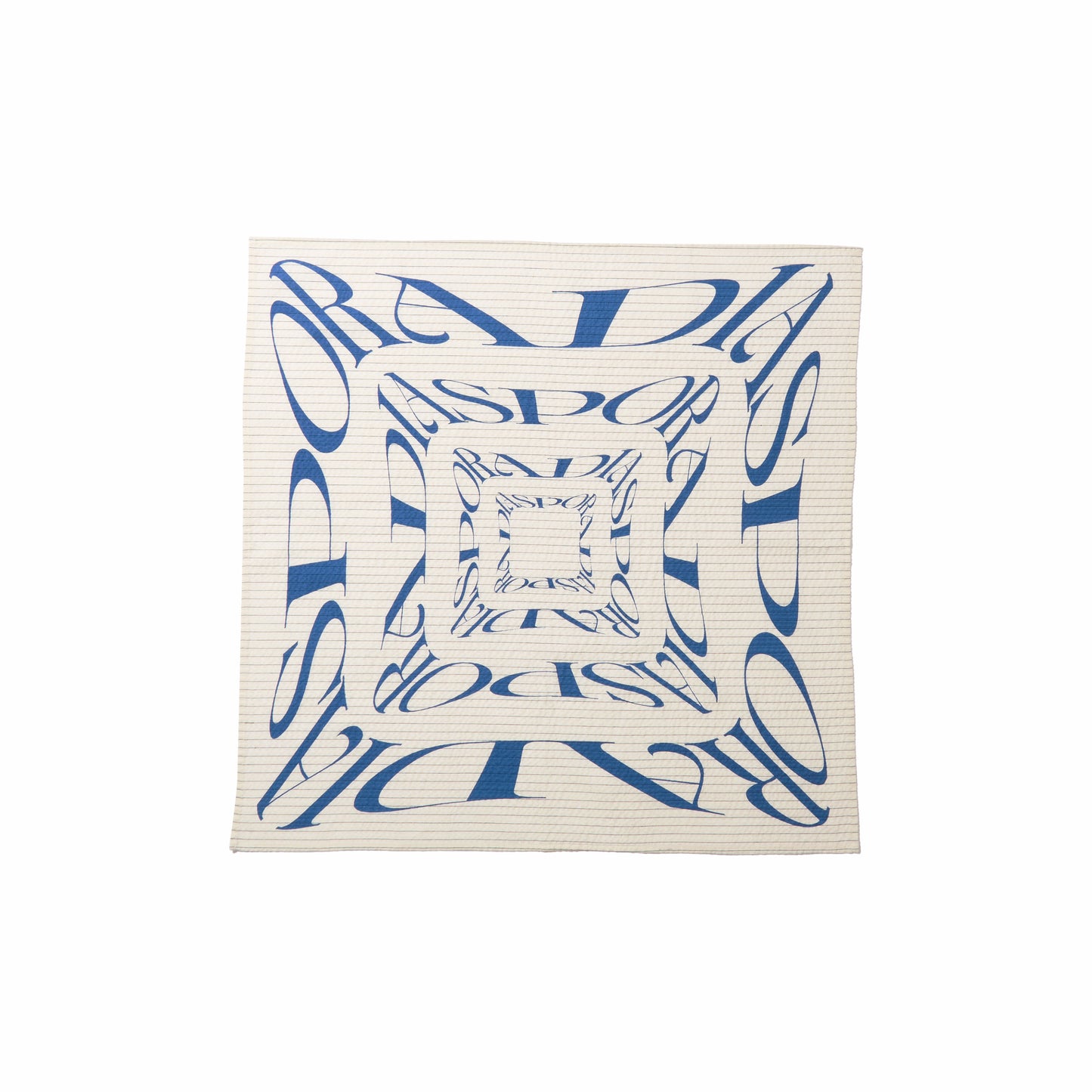 Seersucker Scarf (White)