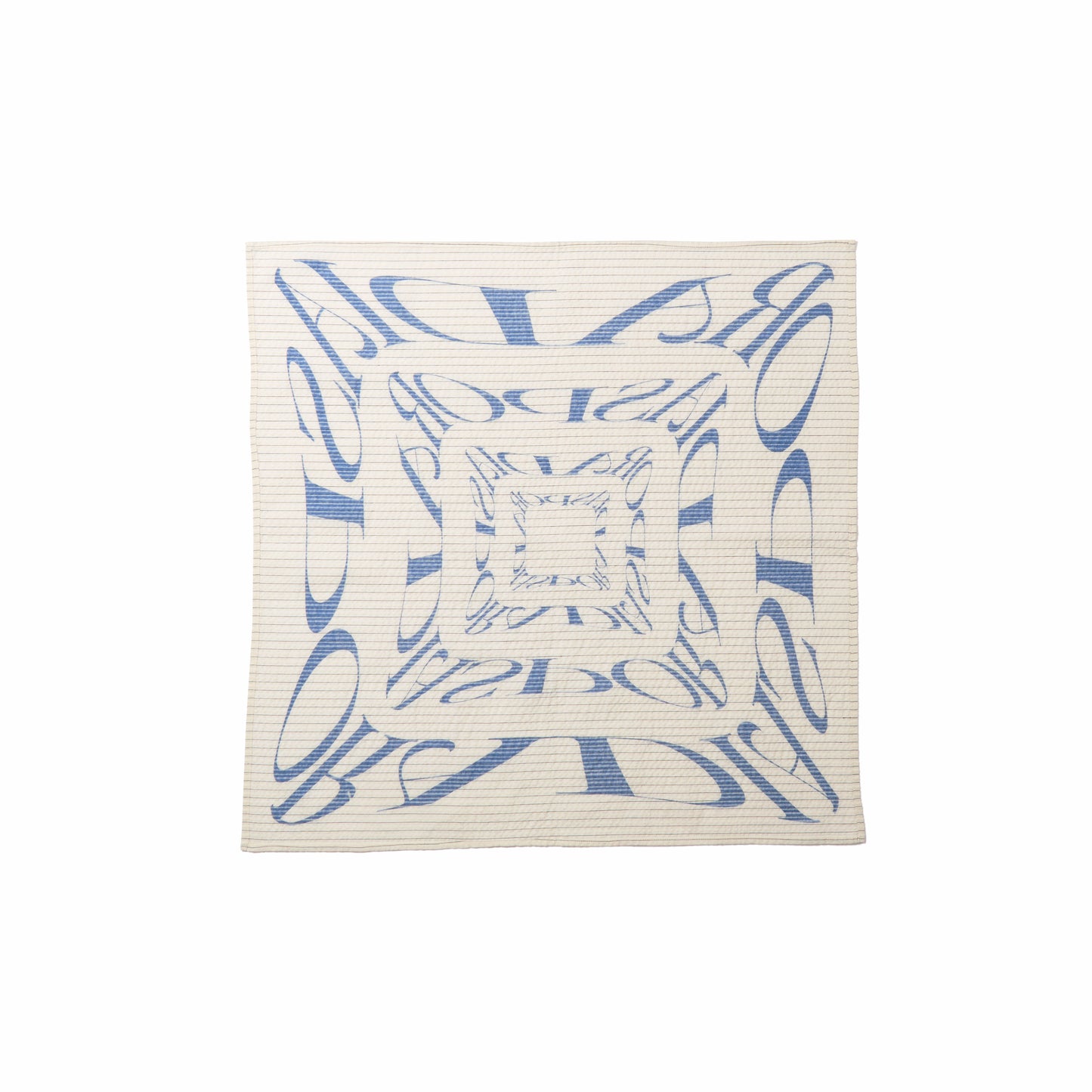 Seersucker Scarf (White)