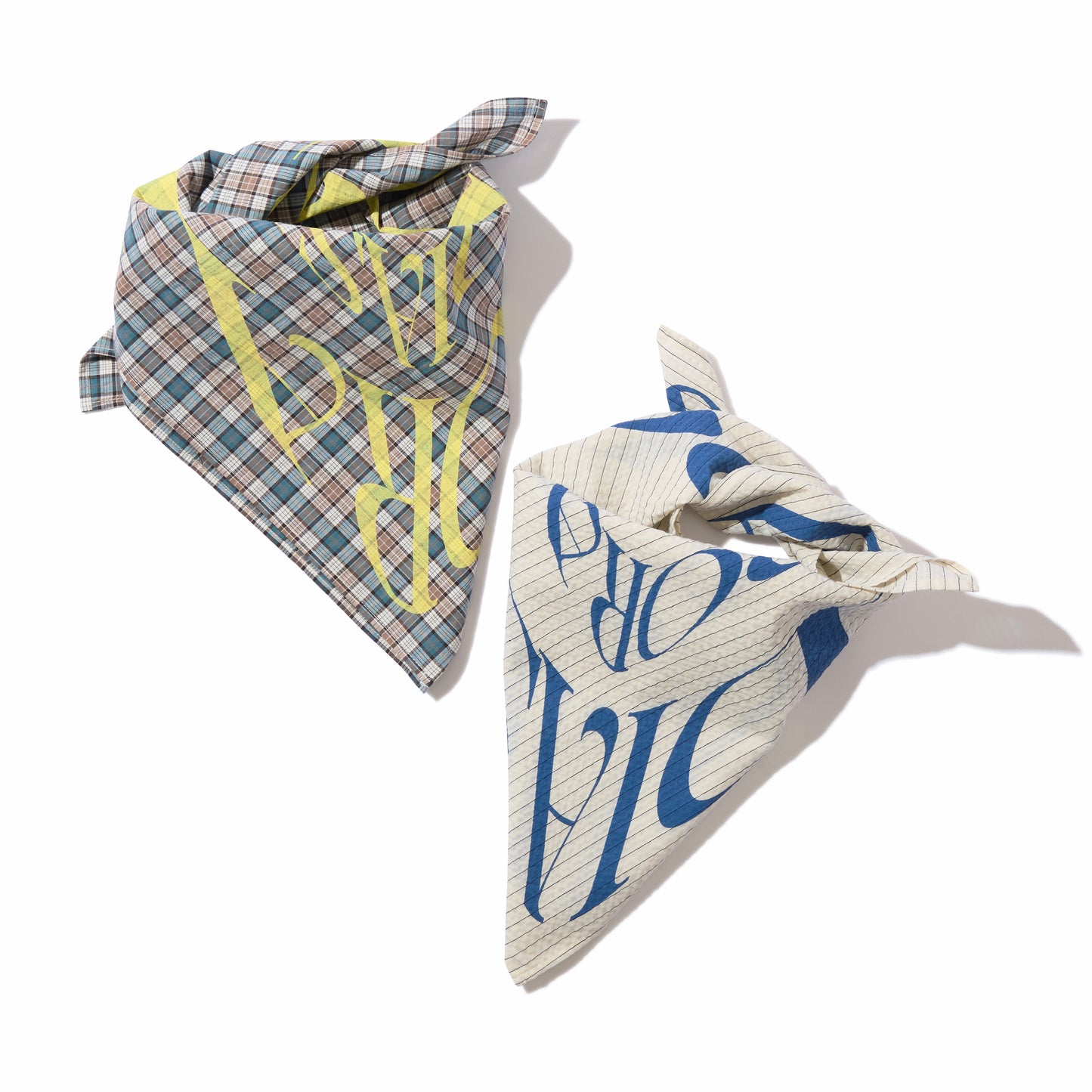 Seersucker Scarf (Plaid)