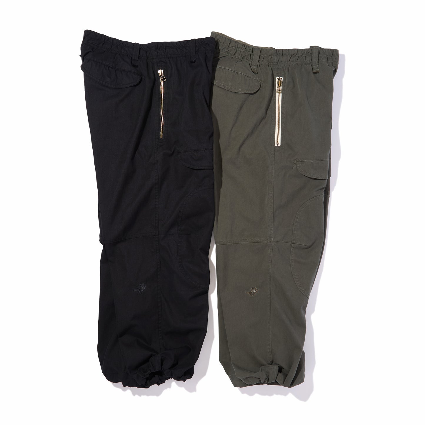 Wide Flight Pants (Olive)
