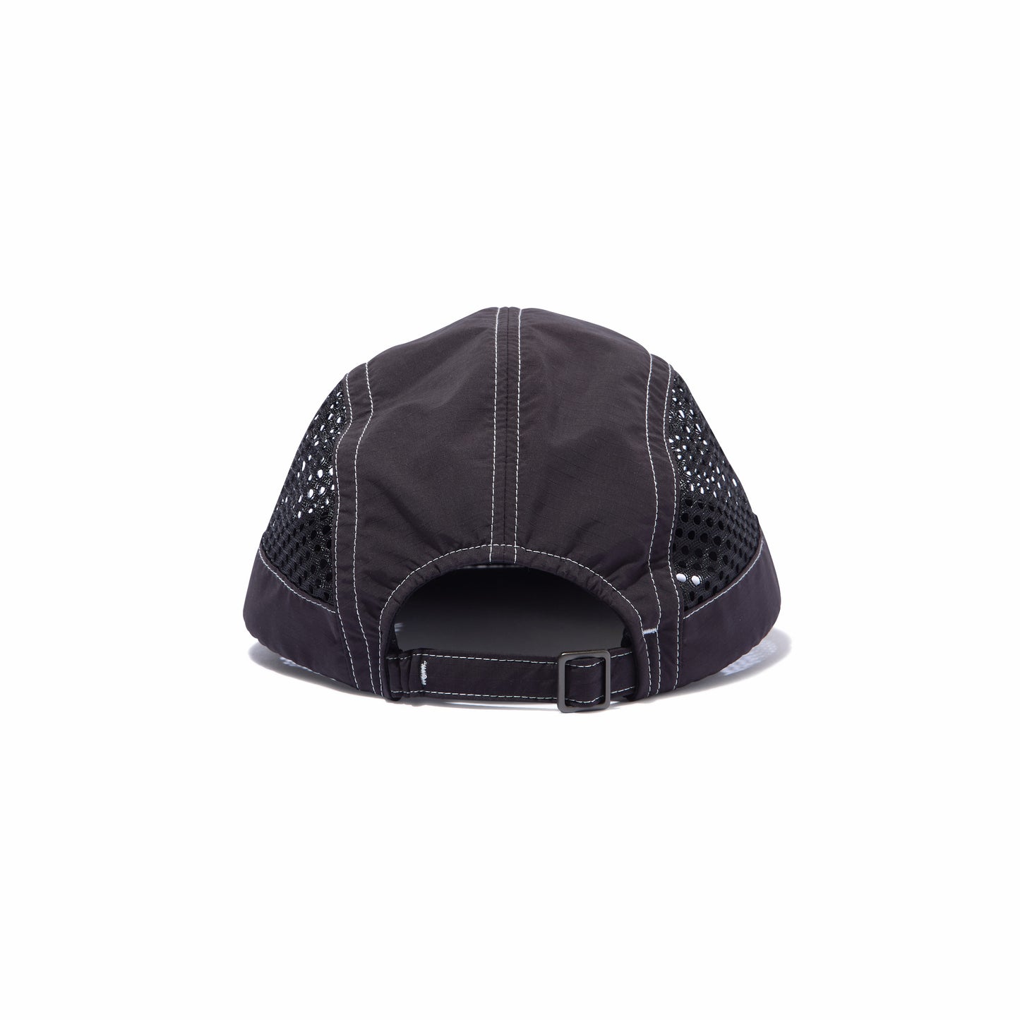 Side Mesh Long Bill Cap (Black)