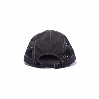 Side Mesh Long Bill Cap (Black)