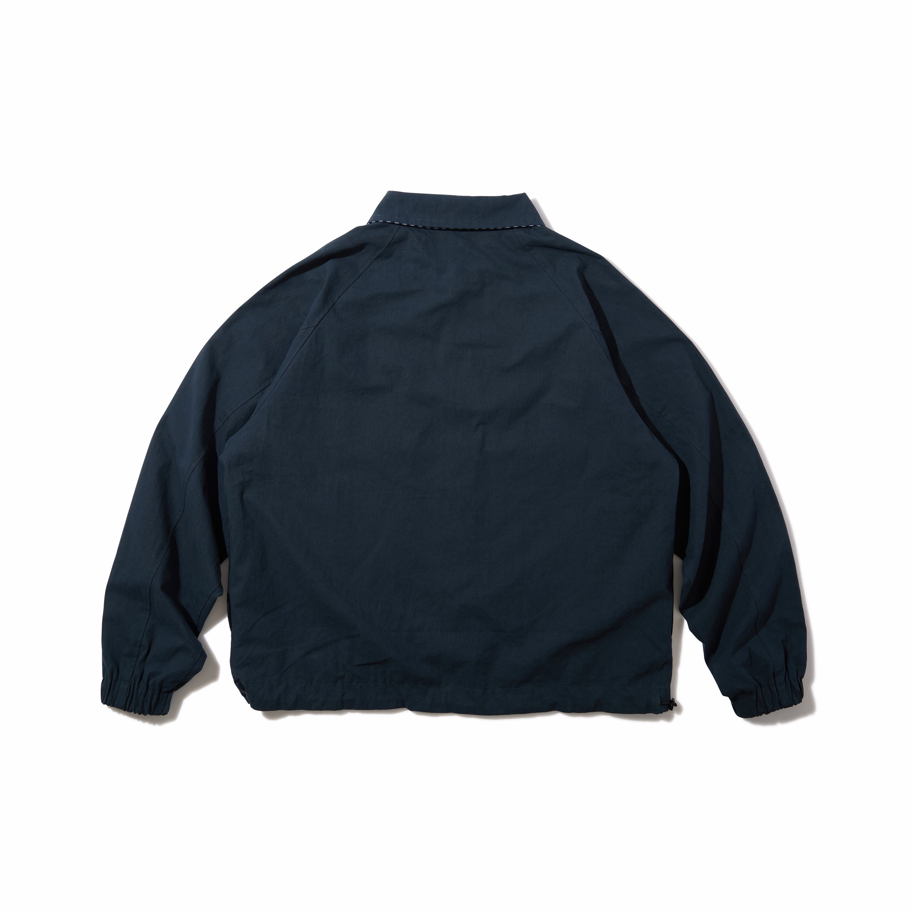 Utility Harrington Jacket (Navy & Gingham) – Diaspora skateboards