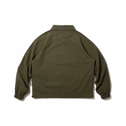 Utility Harrington Jacket (Olive & Plaid)