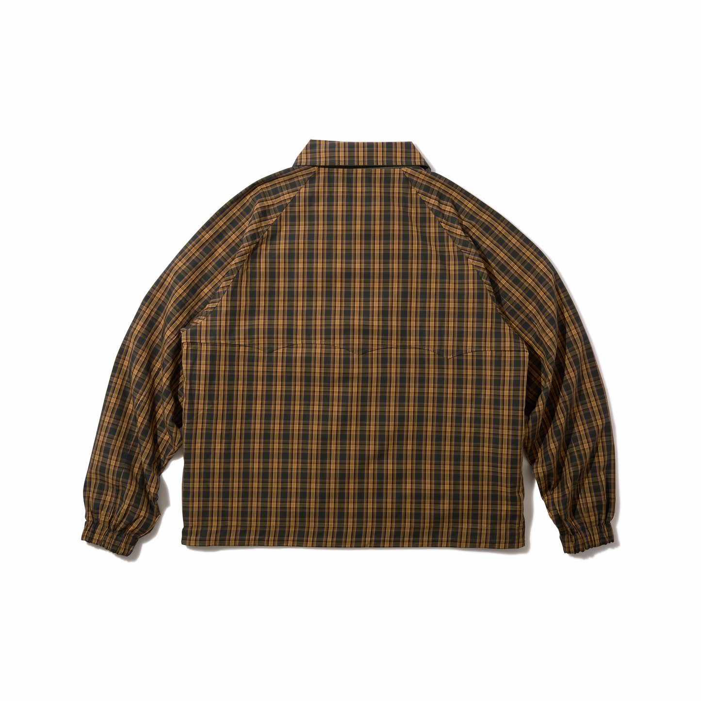 Utility Harrington Jacket (Olive & Plaid)