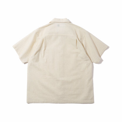 Seersucker Montara Shirt (White)