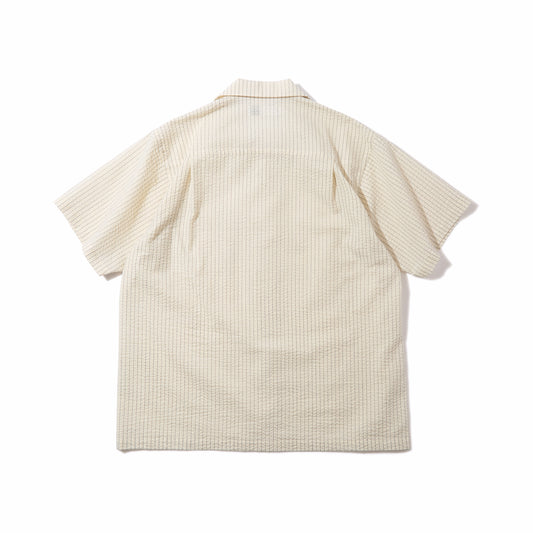 Seersucker Montara Shirt (White)