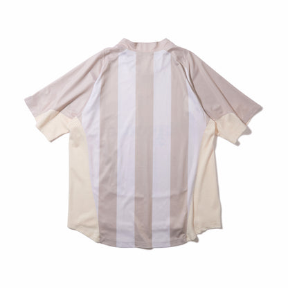 Striped Training Top (Cream)