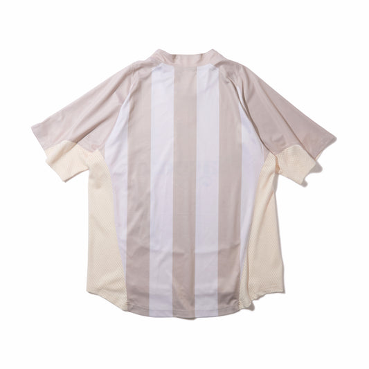 Striped Training Top (Cream)