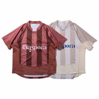 Striped Training Top (Cream)