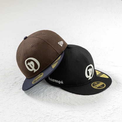 NEW ERA  Winding Logo Retro Crown 59FIFTY® (Black)