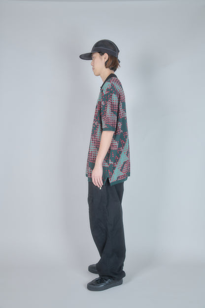 Brushed Terrain Knit Polo (Sand)