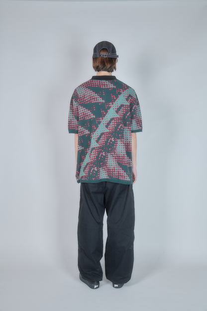 Brushed Terrain Knit Polo (Sand)
