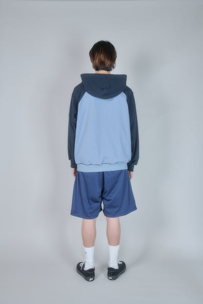 Full Zip Hooded Dry Waffle (Natural)