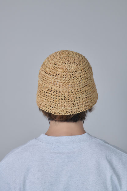 Raffia Bell Hat (Kinari)