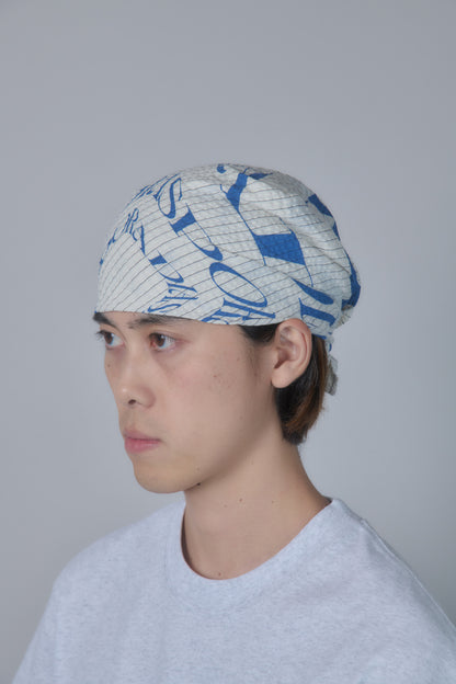 Seersucker Scarf (White)